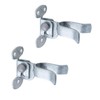VIVIDA 1-3/8" Wall Mount Latch, Chain Link Fence Flat Back