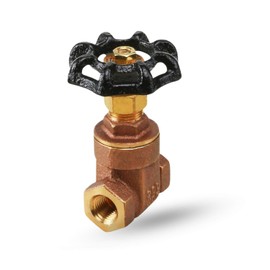 Midline Valve 427U256 Gate Valve 3/4 in. FIP Connection, Cast Brass