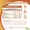 Citrato de Potasio frasco con 60 cápsulas de 660 mg