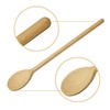 25 cm Long Wooden Spoons for Cooking - Oval Wood