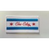 Chi-City Apparel Chicago Flag Logo Iron On-Patch