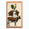 Metal Light Switch Plate Cover Countryside Cow Pig Chicken Animal