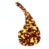 Self-Stick Thin Pickguard for Yamaha Style Acoustic Guitar,Yellow/brown Tortoise
