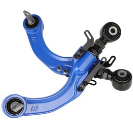 AUTOMUTO Set of 2 Rear Control Camber Arms Blue Adjustable Suspension fit 2006-2013 for Honda Civic