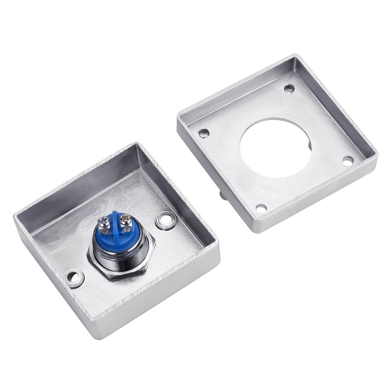 Push to Exit Button for Door Access Control System Zinc