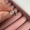 Tiny Sterling Silver Dolphin Stud Earrings