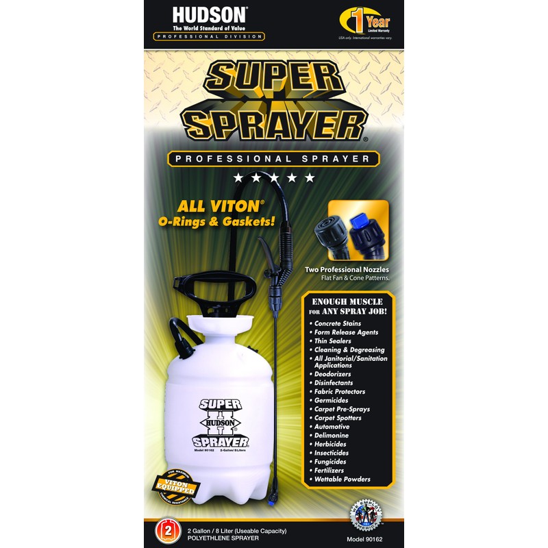 Hudson 90162 Super Sprayer Professional 2 Gallon Sprayer Poly