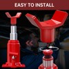 ForoGore Red Bottle Jack Adapter for 12t Jack Heavy Duty