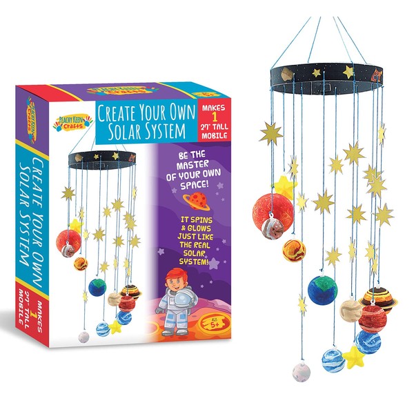 STEM Learning Fun with 3D Solar System Kit: Complete DIY
