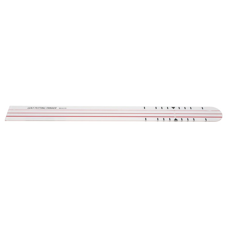 Golf Putting Mat Acrylic Accurate Scale Line Portable Double Sided