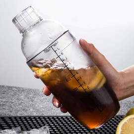Cocktail Shaker, Measuring Bottle Tea Drink Mixer Cocktail Shaker Milk Teapot for Bar, Party, Home, 350/530/700/1000 ml (1000 ml)