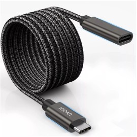 UVOOI USB C Extension Cable 10FT USB C Extender Cord Male to Female USB 3.1 Gen2 Ty...