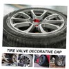 Mikinona Tire Valve Cap Covers 8 Pcs Car Stem Covers
