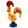 2 Inch Good Luck Portuguese Rooster Barcelos Metallic Figurine for