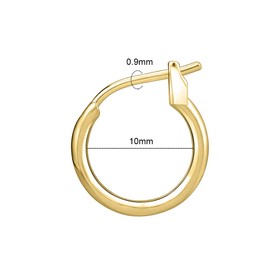 AoedeJ 925 Sterling Silver Hoop Earrings Silver Huggie Earrings Clip On Hoop Earrings Hypoallergenic Earrings for Men and Women, Sterling Silver, No Gemstone