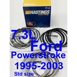 HASTINGS PISTON RINGS 7.3L Ford Powerstroke Diesel Piston Rings set Hastings 2D4882 STD