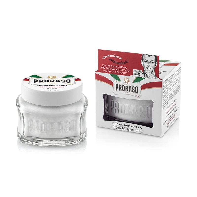 Proraso Crema Pre Afeitado Té Verde y Avena para Piel