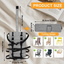 Baby Sitzhilfe,Reise Hochstuhl Baby Tragbare Sitzhilfe & Booster Seat mit Sicherheitsgurt high chair,Klappbarer Hochstuhl für Zuhause & Unterwegs,Reise Kinderhochstuhl verstellbar und sicher