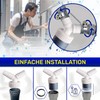 Monteral Washing Machine Drain Adapter and Double Connection Y-Distributor for