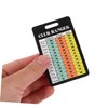 BESPORTBLE 10pcs Golf Reusable Golf Scorecards for Tracking Compact Design