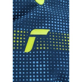 Reusch Unisex Baby Maxi R-tex Xt Waterproof Membrane, Warm Ski Gloves, Everyday Gloves, Snow, Sledging, Baby Gloves, Winter Gloves, 4955 Dress Blue/Safety Yellow, V