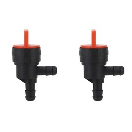 Yapnigeel 698181 90 Degree Fuel Shut Off Valve 2pcs 1/4" for Briggs & Stratton 698183 9494768 493960 698183 698181 697947 5019H 5019K Tecumseh 35857