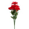 Factory Direct Craft Red Artificial Gerbera Daisy Bush for Spring