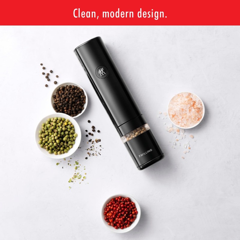 ZWILLING Enfinigy Electric Spice Mill - Black