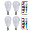 45W LED RGB Bulb Light Colorful Changeable Remote Control Lamp