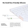 ZLR Silicone Sponge Holder & Sink Caddy Tray (6" x