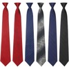 Janmercy 6 Pcs Clip on Tie for Men Clip on