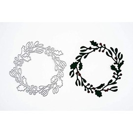 Stanzenshop Cutting Template: Wreath with Berries - Add a charming touch to your crafts, ideal for DIY projects, DIY enthusiasts or craft lovers.