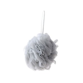 Mikinona 4pcs Thick Bathing Balls for Adults and Boy Girl Durable Pe Shower Balls with String for Easy Hanging Soft Mesh Design for Extra Bubbles Colors Blue-gray Green Khaki White