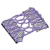 Magic Beads Double Women Stretchy Hair Combs Clips (Style 7-Purple)