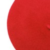 ZLYC Women's Classic French Artist Beret Beret, Traditional Red