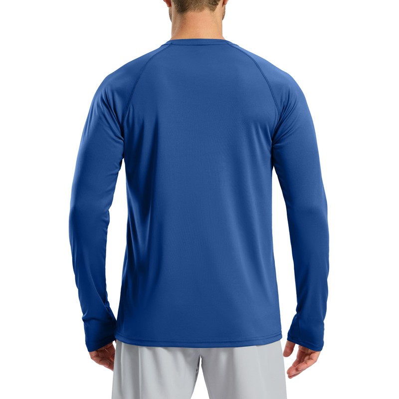 Pudolla Men's Sun Protection Shirts UV SPF UPF 50+ Rash