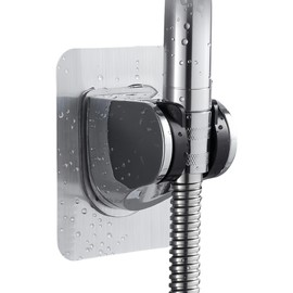 Soporte Ajustable para Alcachofa de Ducha, Soporte de Montaje de Pared para Alcachofa con Ventosa Soporte de Cabezal de Ducha Extraíble de Mano para el Baño