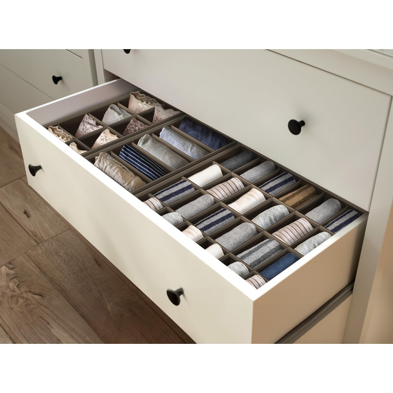 Simple Houseware 4-Pack Drawer Organizer Set - Closet Dividers for