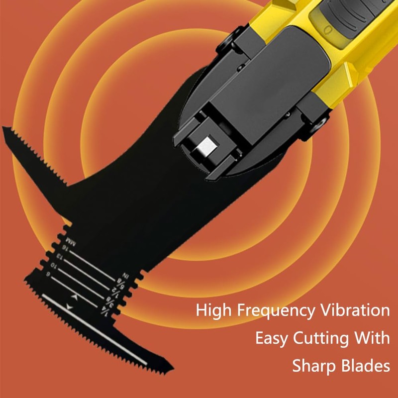 6Pack Drywall Saw Blades for Multi Tools Oscillating Blades Drywall