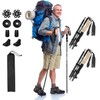Dsocool Collapsible Trekking Poles - Lightweight Folding Hiking Poles for