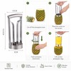 Stainless Steel Pineapple Corer & Slicer for Kitchen Prep –