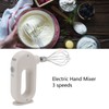Electric Hand Mixer 3 Speeds Anti Slip Handle Design Safe