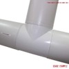 Kair Round Equal T-Piece 150mm - 6 inch Plastic Ducting