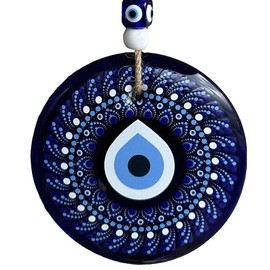 Evil Eye,Turkish Eye, Lucky Eye, Evil Eye Wall Hanging, Nazar Amulet, Lucky Amulet (13 x 29 cm)
