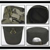 WHITE FANG CA432 Men's Military Cap, Hat, Work Cap, Camouflage,