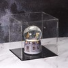 sourcing map Acrylic Clear Display Case Box Dustproof Protection Showcase