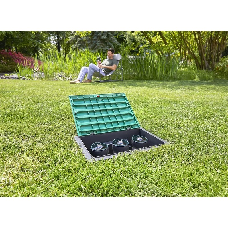 Gardena Connecting Sleeve, Short: Coupling for Secure Valve Box Connection,