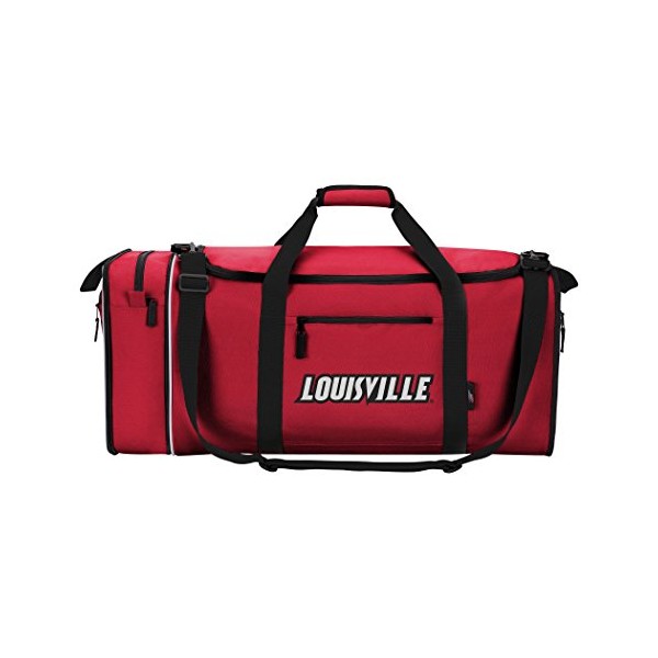 Northwest NCAA Louisville Cardinals Unisex-Adult "Steal" Duffel Bag, 28" x 11" x 12", Steal