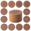 STARUBY 12 Pcs Cork Coasters, Coasters for Drinks, Coasters for