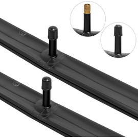 2-PCS 24"x1.0" Heavy Duty Wheelchair Tubes 24x1 1/8 Wheelchair Tubes AV32mm 25/28-540 Inner Tubes Compatible with 24x1.0 24x1 1/8 24x1 1-8 Wheelchair Tire Tubes Schrader Valve